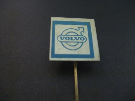 Volvo logo blauwe rand
